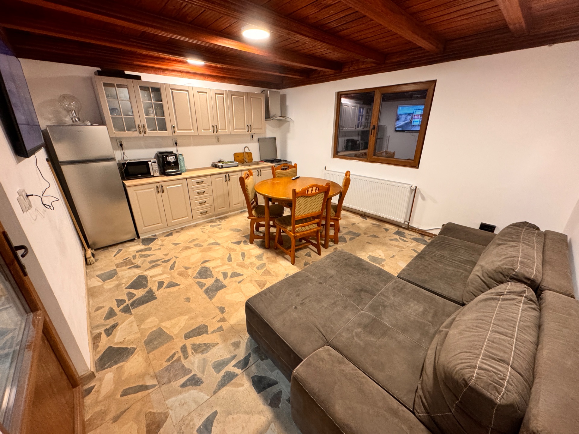Spațiu de relaxare la Casa Lucas Toni