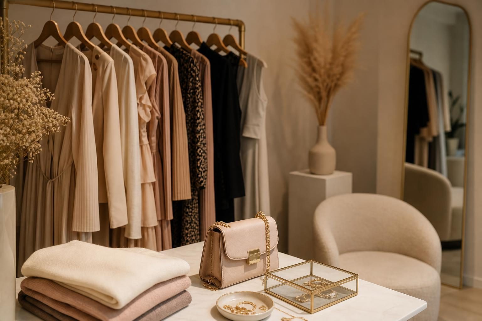 Atmosfera elegantă din boutique-ul NOA STYLE
