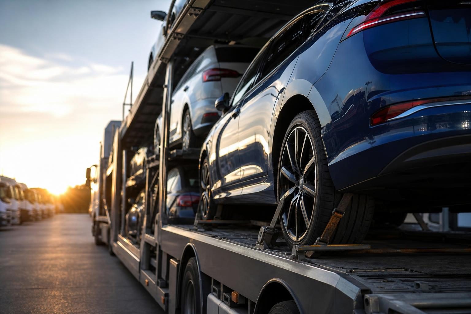 Detaliu reprezentativ din activitatea de transport auto PrimeCarrier