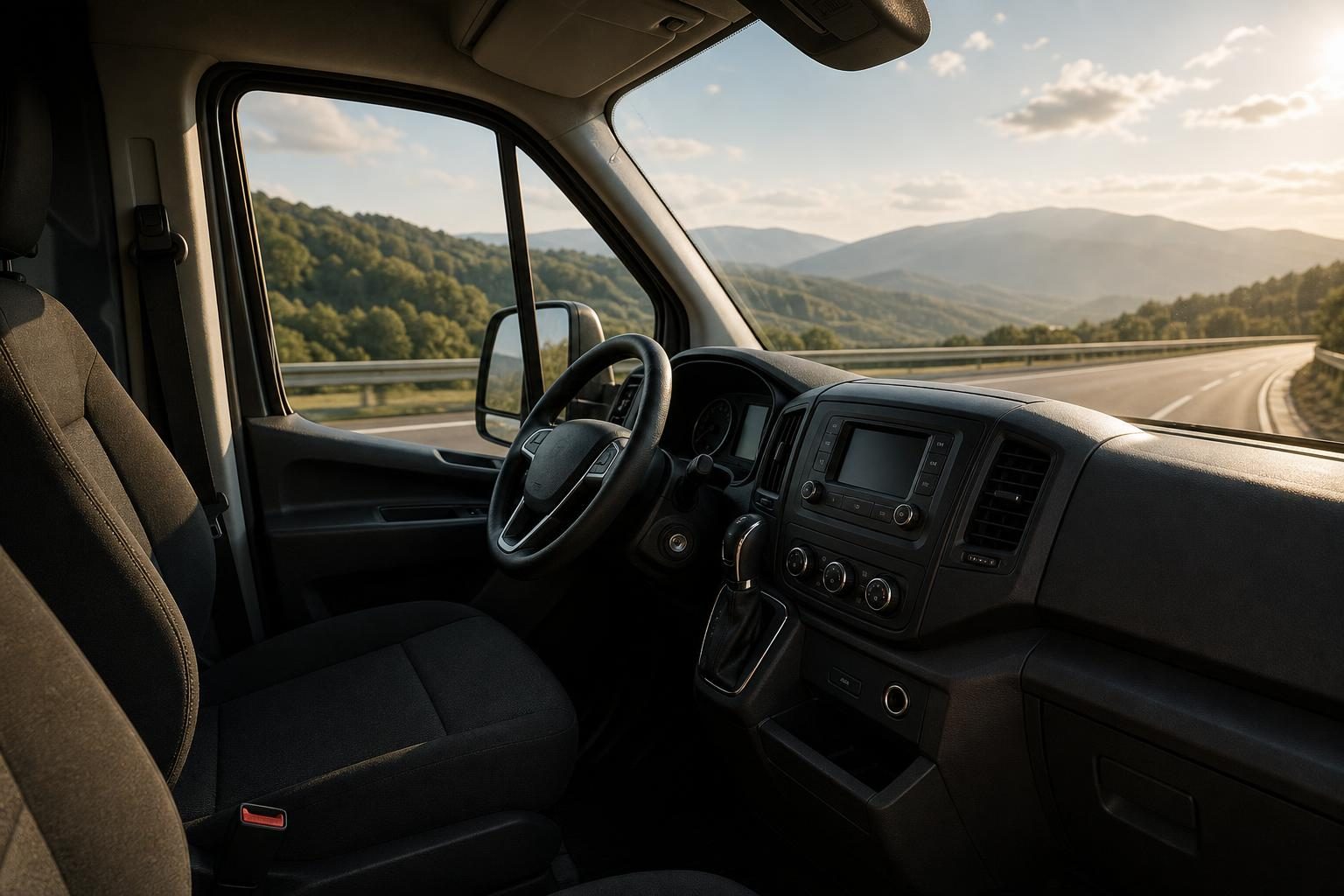 Platformă auto PrimeCarrier pregătită pentru transportul autoturismelor