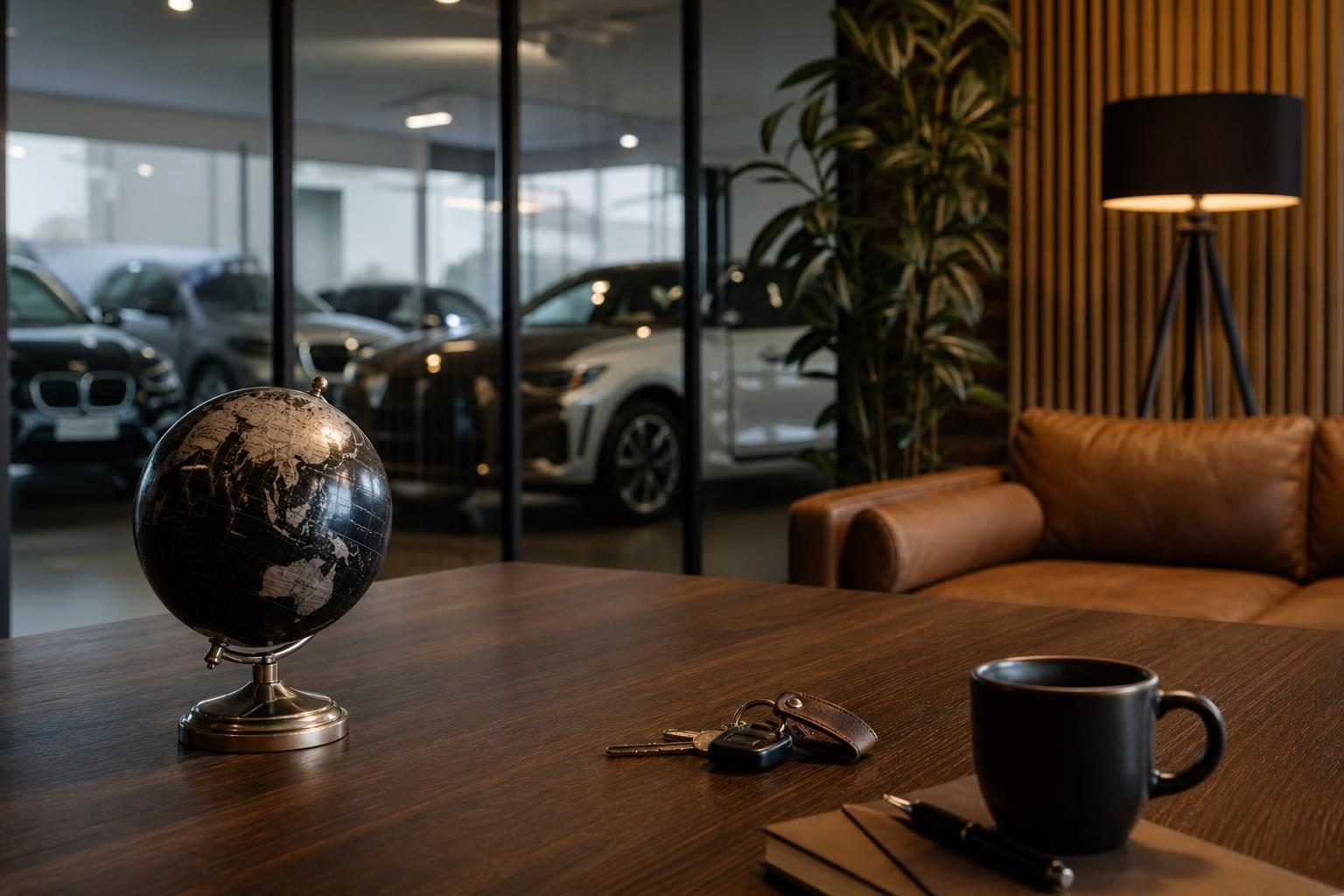 Ambianța spațiului PrimeVehicle Group din Fălticeni