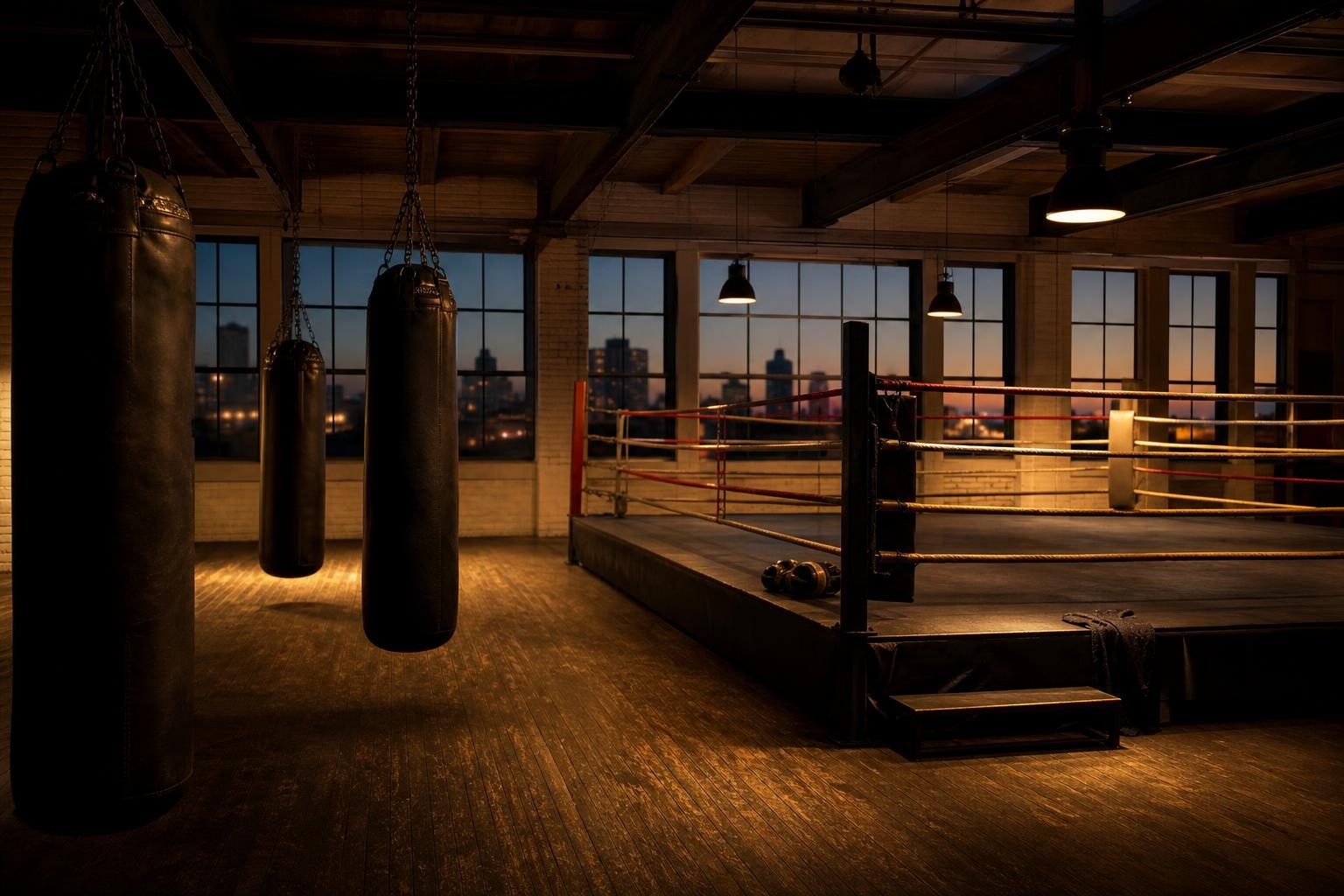 Ambianța de seară din sala ACS Dinamic Caracal