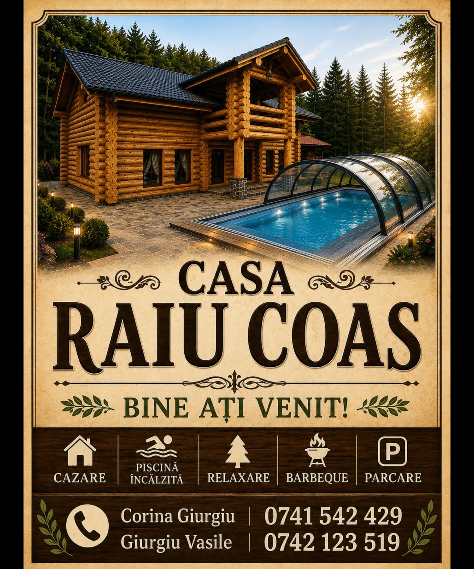 Captură din galeria foto a cabanei Casa Raiu