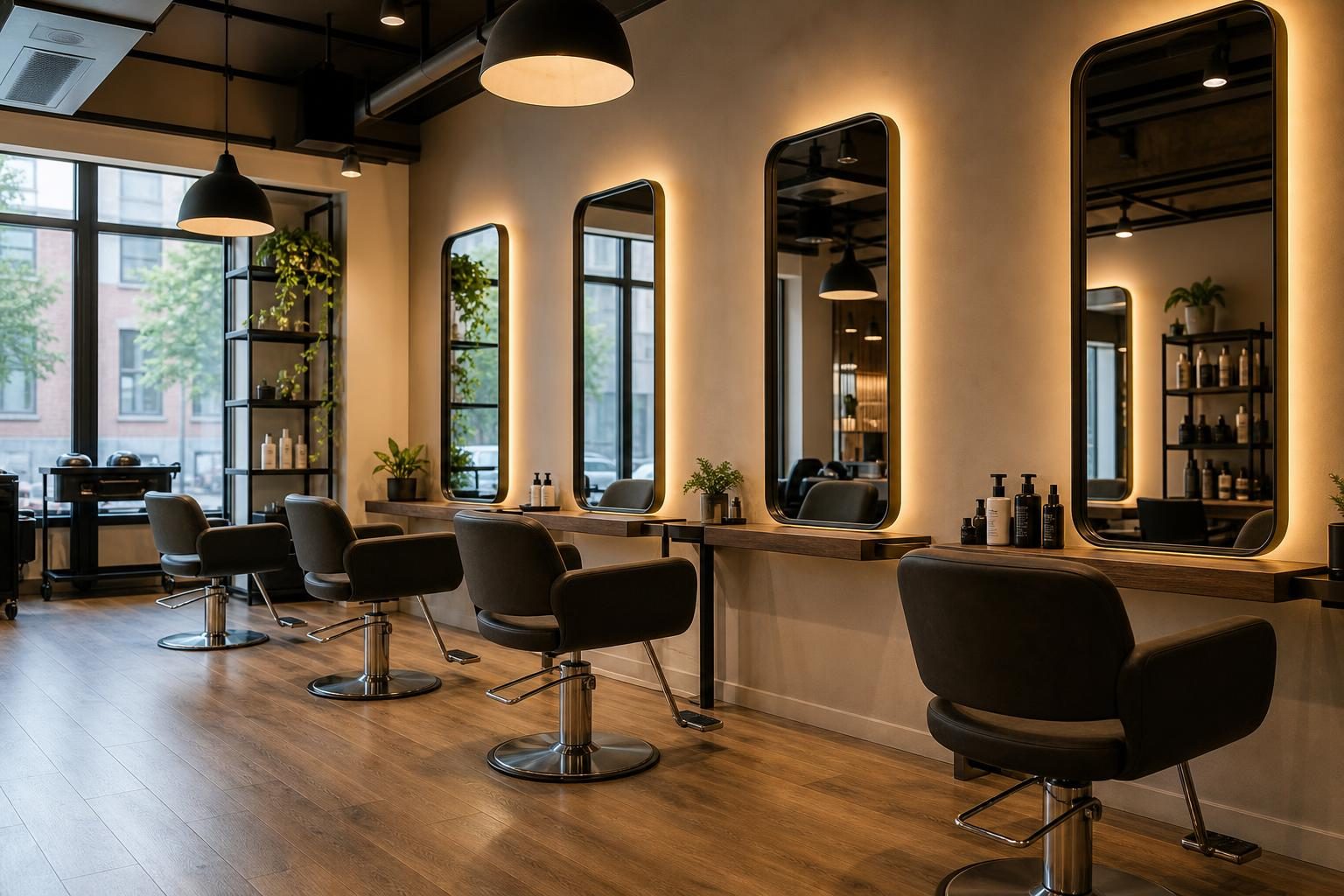 Interior modern de salon